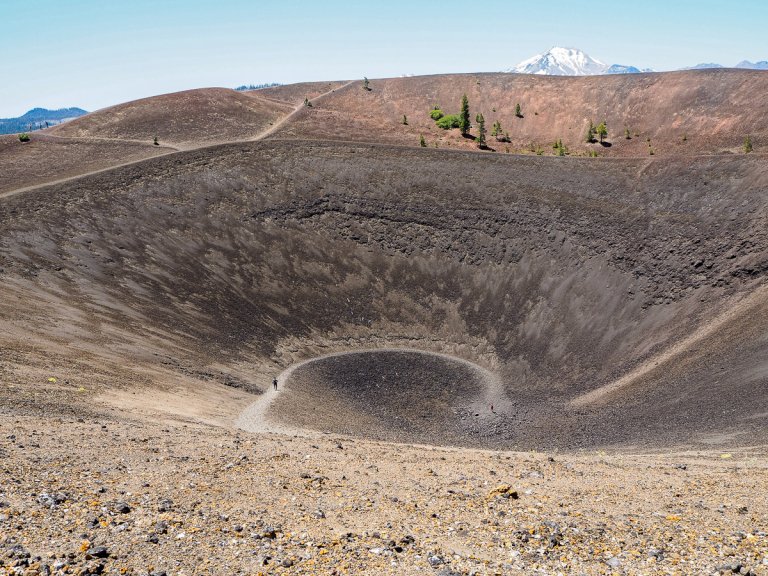 Lassen hike with kids